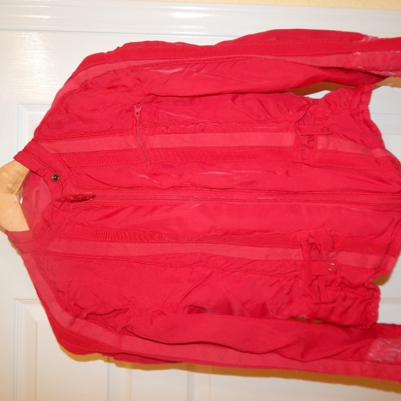 Red Armani Light Jacket - Picture 1 of 3